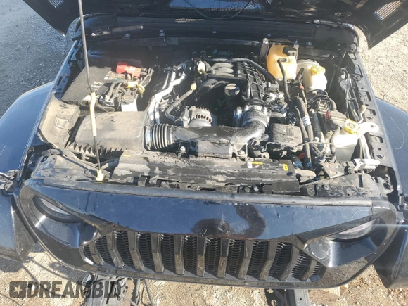 2022 Jeep Wrangler Unlimited Sport S with VIN 1C4HJXDG6NW133351, listed as a Copart auction lot 62159475 with 45,412 mi miles and Salvage title. Bid and sale history available at DreamBid. Image 11.