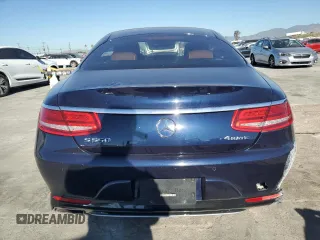 2016 Mercedes-Benz S-Class S 550 with VIN WDDXJ8FB7GA017374, listed as a Copart auction lot 46481925 with 75,978 mi miles and Salvage Title. Bid and sale history available at carsss.com. Image 6.