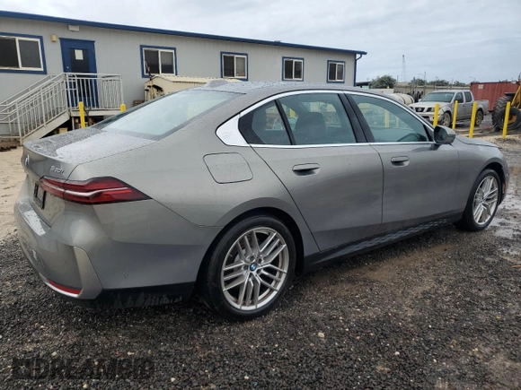 2024 BMW 5 Series 530i with VIN WBA43FJ02RCS33722, listed as a Copart auction lot 43482345 with 8,674 mi miles and Clean Title. Bid and sale history available at carsss.com. Image 3.