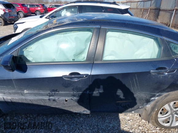 2018 Honda Civic Sedan LX with VIN 19XFC2F58JE016553, listed as a IAAI auction lot 41889434 with 92,045 mi miles. Bid and sale history available at carsss.com. Image 14.