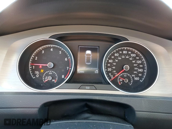 2017 Volkswagen Golf S с VIN 3VW217AU8HM071629, выставлен на аукционе Copart как лот 52201695 с пробегом 52 093 миль миль и Списание • Salvage title. История ставок и продаж доступна на DreamBid. Изображение 9.