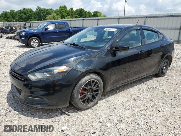 2015 Dodge Dart SXT with VIN 1C3CDFBB0FD129283, listed as a Copart auction lot 64068205 with 90,082 mi miles and Clean title. Bid and sale history available at DreamBid. Image 1.