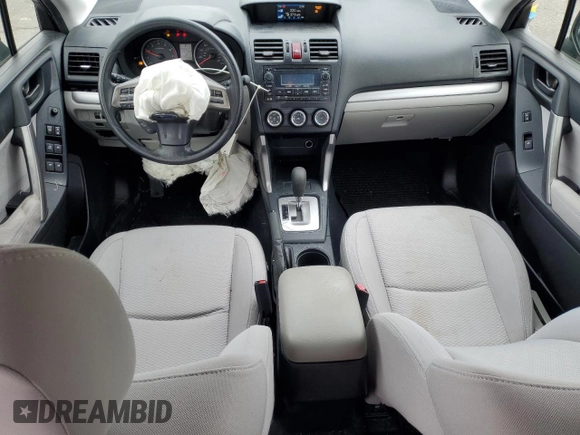 2015 Subaru Forester 2.5i with VIN JF2SJABC6FH549071, listed as a Copart auction lot 58426775 with 129,475 mi miles and Salvage title. Bid and sale history available at DreamBid. Image 8.
