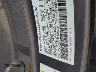 2019 Honda Accord EX-L with VIN 1HGCV2F53KA016754, listed as a Copart auction lot 72773284 with Not provided miles and Non repairable. Bid and sale history available at DreamBid. Image 13.