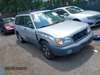 2002 Subaru Forester L with VIN JF1SF63572H736509, listed as a IAAI auction lot 42802863 with 241,678 mi miles and . Bid and sale history available at DreamBid. Image 1.