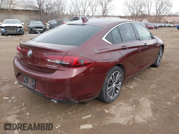 2018 Buick Regal Essence с VIN W04GP6SX2J1137227, выставлен на аукционе IAAI как лот 41657402 с пробегом 68 371 миль миль и . История ставок и продаж доступна на DreamBid. Изображение 4.
