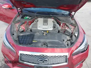 2015 Infiniti Q50 with VIN JN1BV7AP1FM347808, listed as a IAAI auction lot 41781327 with 57,140 mi miles and . Bid and sale history available at carsss.com. Image 10.