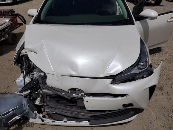 2020 Toyota Prius L Eco with VIN JTDKARFU3L3122858, listed as a Copart auction lot 51014035 with 99,110 mi miles and Salvage Title. Bid and sale history available at carsss.com. Image 11.