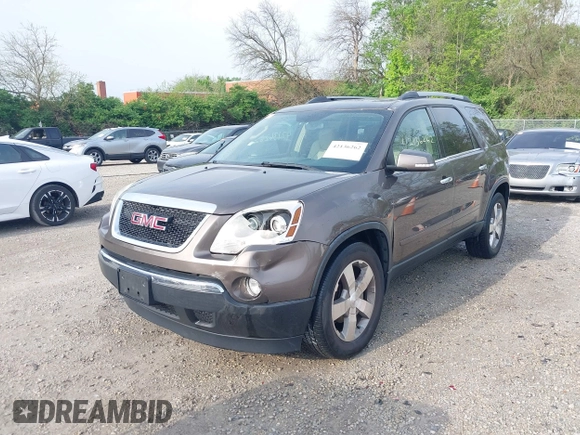 2011 GMC Acadia SLT1 with VIN 1GKKVRED1BJ176096, listed as a IAAI auction lot 42136262 with 95,756 mi miles and . Bid and sale history available at DreamBid. Image 18.