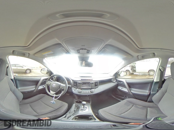 2018 Toyota RAV4 XLE with VIN JTMWFREV3JJ737450, listed as a Copart auction lot 50206255 with 7,805 mi miles and Salvage Title. Bid and sale history available at DreamBid. Image 16.