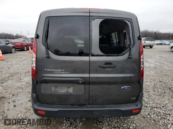 2021 Ford Transit Connect Wagon XL with VIN NM0GS9E71M1482980, listed as a Copart auction lot 84430814 with 167,948 mi miles and Salvage Title. Bid and sale history available at carsss.com. Image 6.