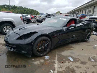 2015 Chevrolet Corvette Z51 2LT with VIN 1G1YJ2D79F5113016, listed as a Copart auction lot 71518694 with 39,919 mi miles and Salvage Title. Bid and sale history available at carsss.com. Image 1.