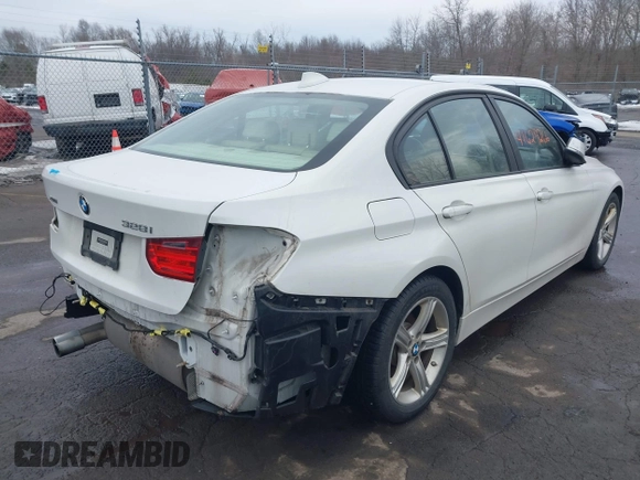 2014 BMW 3 Series 328i xDrive with VIN WBA3B5C55EP543478, listed as a IAAI auction lot 41629266 with 150,595 mi miles and . Bid and sale history available at DreamBid. Image 4.