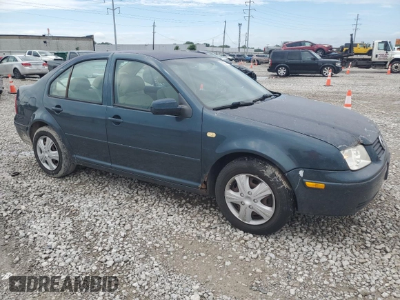 2002 Volkswagen Jetta with VIN 3VWRB69M82M035540, listed as a Copart auction lot 63227755 with 165,655 mi miles and Clean title. Bid and sale history available at DreamBid. Image 4.