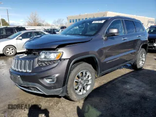 2014 Jeep Grand Cherokee Limited with VIN 1C4RJFBG2EC448280, listed as a Copart auction lot 46473075 with 226,270 mi miles and Salvage Title. Bid and sale history available at carsss.com. Image 1.