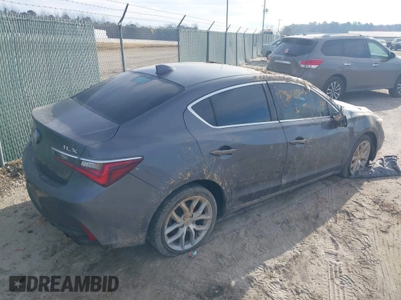 2019 Acura ILX with VIN 19UDE2F33KA000475, listed as a IAAI auction lot 41680296 with 67,053 mi miles. Bid and sale history available at carsss.com. Image 4.