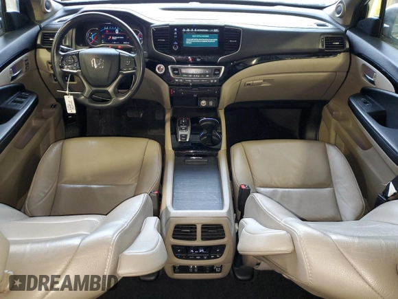 2020 Honda Pilot Touring 8-Passenger with VIN 5FNYF6H98LB058712, listed as a Copart auction lot 43622815 with 81,854 mi miles and Salvage Title. Bid and sale history available at DreamBid. Image 8.
