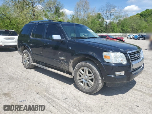 2008 Ford Explorer Limited с VIN 1FMEU75888UB32022, выставлен на аукционе Copart как лот 55986935 с пробегом 168 631 миль миль и Списание • Salvage title. История ставок и продаж доступна на DreamBid. Изображение 4.