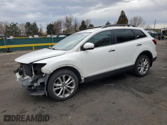2013 Mazda CX-9 Grand Touring with VIN JM3TB3DA9D0404472, listed as a Copart auction lot 50997705 with 123,476 mi miles and Salvage Title. Bid and sale history available at carsss.com. Image 1.