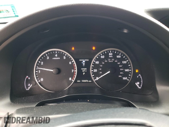 2014 Lexus ES 350 with VIN JTHBK1GGXE2131989, listed as a Copart auction lot 52695445 with 102,076 mi miles and Salvage Title. Bid and sale history available at carsss.com. Image 9.