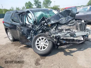 2020 Chevrolet Traverse LT Cloth with VIN 1GNERGKW2LJ239951, listed as a IAAI auction lot 42470928 with 57,000 mi miles and . Bid and sale history available at DreamBid. Image 1.