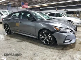 2022 Nissan Sentra SR with VIN 3N1AB8DV8NY251500, listed as a Copart auction lot 50298145 with 63,066 mi miles and Salvage Title. Bid and sale history available at carsss.com. Image 4.