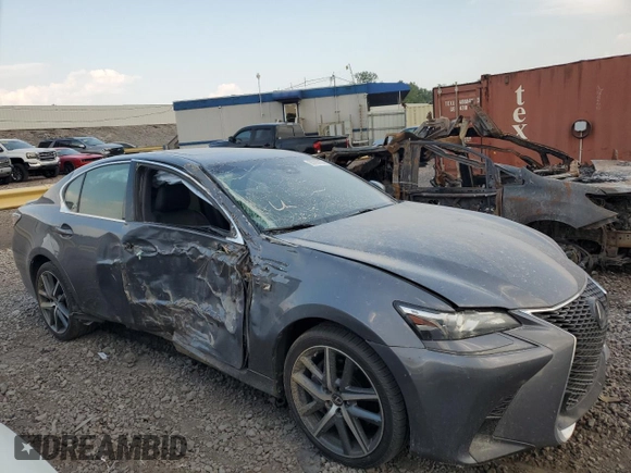 2016 Lexus GS 350 with VIN JTHCZ1BL9GA000694, listed as a Copart auction lot 65799164 with 104,483 mi miles and Salvage Title. Bid and sale history available at carsss.com. Image 4.