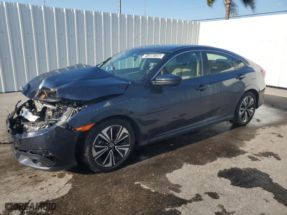 2018 Honda Civic Sedan EX-T with VIN JHMFC1F34JX023863, listed as a Copart auction lot 51356105 with 78,002 mi miles and Clean Title. Bid and sale history available at carsss.com. Image 1.