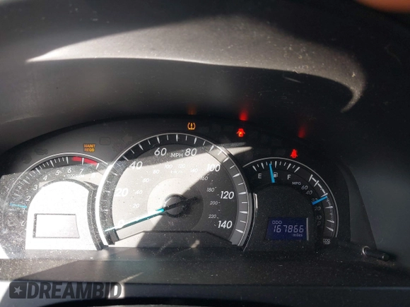 2013 Toyota Camry L with VIN 4T1BF1FK5DU258935, listed as a IAAI auction lot 40843873 with 167,866 mi miles. Bid and sale history available at carsss.com. Image 15.
