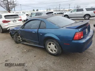 1999 Ford Mustang z VIN 1FAFP4048XF206650, wystawiony jako Copart lot #79119974 z przebiegiem Nie podano mil oraz Szkoda całkowita • Salvage title. Historia ofert i sprzedaży dostępna na DreamBid. Obrazek 2.