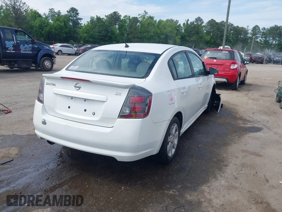 2012 Nissan Sentra S with VIN 3N1AB6AP8CL639430, listed as a IAAI auction lot 42293903 with 164,493 mi miles and . Bid and sale history available at DreamBid. Image 4.