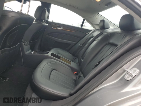 2015 Mercedes-Benz CLS 550 with VIN WDDLJ7DB6FA139038, listed as a Copart auction lot 59001645 with 46,084 mi miles and Salvage title. Bid and sale history available at DreamBid. Image 10.