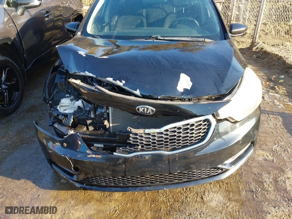 2016 Kia Forte LX with VIN KNAFK4A61G5612006, listed as a IAAI auction lot 41772530 with 86,647 mi miles. Bid and sale history available at carsss.com. Image 17.
