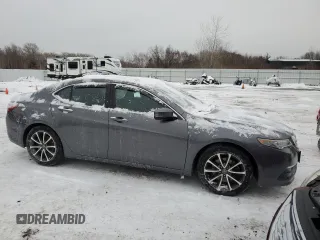 2017 Acura TLX V6 w/Technology Pkg with VIN 19UUB3F57HA000570, listed as a Copart auction lot 42080785 with Not provided miles and Salvage title. Bid and sale history available at DreamBid. Image 4.