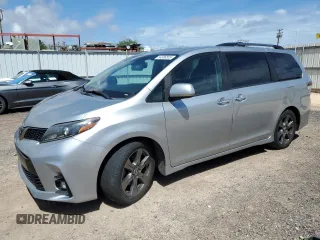 2020 Toyota Sienna SE with VIN 5TDXZ3DC0LS064082, listed as a Copart auction lot 54386855 with 98,253 mi miles and Clean Title. Bid and sale history available at DreamBid. Image 1.