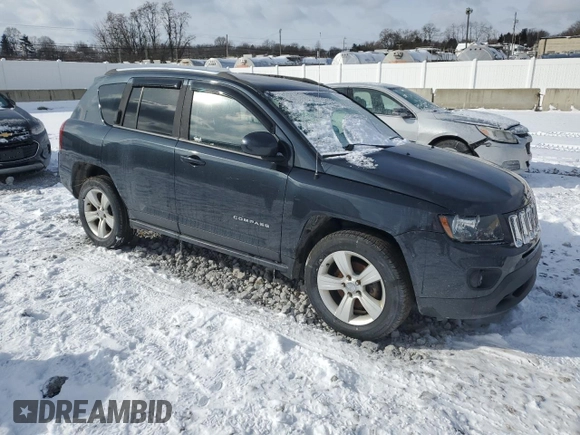 2015 Jeep Compass High Altitude Edition with VIN 1C4NJDEB1FD148051, listed as a Copart auction lot 45694585 with 117,149 mi miles and Salvage Title. Bid and sale history available at carsss.com. Image 4.