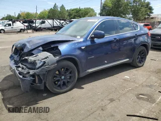 2011 BMW X6 50i with VIN 5UXFG8C51BLZ95772, listed as a Copart auction lot 65733764 with 94,467 mi miles and Salvage Title. Bid and sale history available at carsss.com. Image 1.