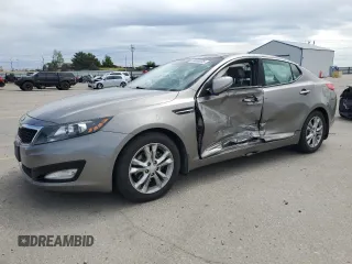 2013 Kia Optima EX z VIN 5XXGN4A79DG222138, wystawiony jako Copart lot #56686335 z przebiegiem 85 801 mil mil oraz Szkoda całkowita • Salvage title. Historia ofert i sprzedaży dostępna na DreamBid. Obrazek 1.