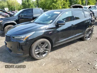 2023 Acura RDX w/A-Spec Package with VIN 5J8TC2H68PL021729, listed as a Copart auction lot 79398404 with 3,493 mi miles and Salvage Title. Bid and sale history available at carsss.com. Image 1.
