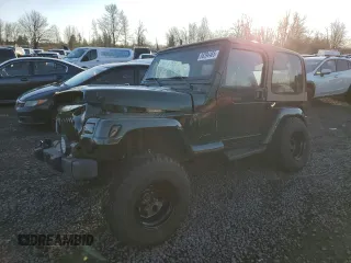 1998 Jeep Wrangler Sahara z VIN 1J4FY49S5WP798505, wystawiony jako Copart lot #88394465 z przebiegiem Nie podano mil oraz Szkoda całkowita • Salvage title. Historia ofert i sprzedaży dostępna na DreamBid. Obrazek 1.