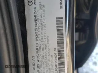 2016 Audi A6 Premium Plus with VIN WAUFGAFC2GN007118, listed as a Copart auction lot 46515315 with 69,099 mi miles and Salvage Title. Bid and sale history available at DreamBid. Image 12.