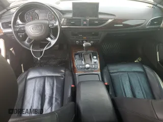 2013 Audi A6 Premium Plus with VIN WAUGGAFC8DN018723, listed as a Copart auction lot 59459965 with 99,164 mi miles and Salvage title. Bid and sale history available at DreamBid. Image 8.