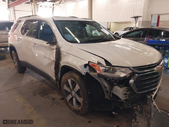 2019 Chevrolet Traverse LT Leather with VIN 1GNEVHKWXKJ147566, listed as a IAAI auction lot 40885257 with 116,690 mi miles. Bid and sale history available at carsss.com. Image 6.