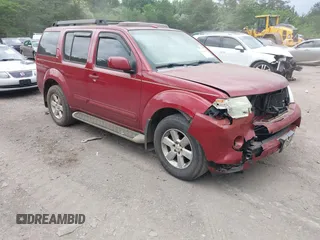 2008 Nissan Pathfinder LE with VIN 5N1AR18U78C646536, listed as a IAAI auction lot 42114345 with 166,698 mi miles and . Bid and sale history available at DreamBid. Image 1.