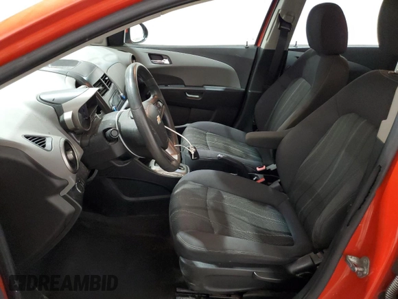 2013 Chevrolet Sonic LT with VIN 1G1JC5SB9D4220025, listed as a Copart auction lot 49413435 with 96,320 mi miles and Salvage Title. Bid and sale history available at DreamBid. Image 7.