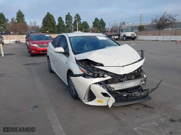 2020 Toyota Prius Prime LE with VIN JTDKARFP3L3163226, listed as a IAAI auction lot 41367005 with 36,917 mi miles. Bid and sale history available at carsss.com. Image 1.