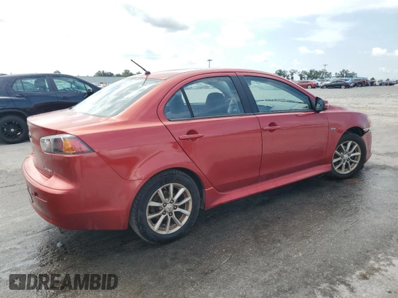 2016 Mitsubishi Lancer ES z VIN JA32U2FU0GU005090, wystawiony jako Copart lot #58348905 z przebiegiem 160 993 mil mil oraz Szkoda całkowita • Salvage title. Historia ofert i sprzedaży dostępna na DreamBid. Obrazek 3.