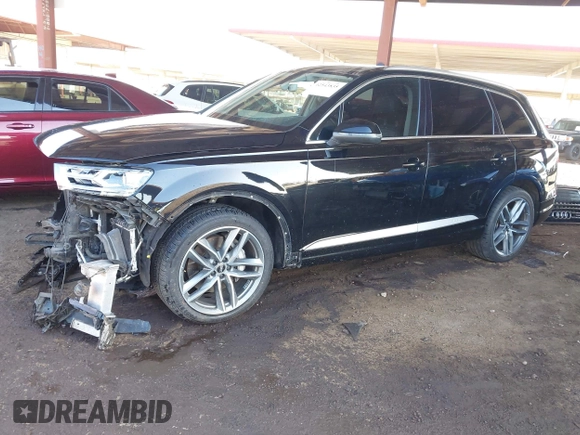 2017 Audi Q7 Premium Plus z VIN WA1LAAF78HD001416, wystawiony jako IAAI lot #42543835 z przebiegiem 110 037 mil mil oraz . Historia ofert i sprzedaży dostępna na DreamBid. Obrazek 2.