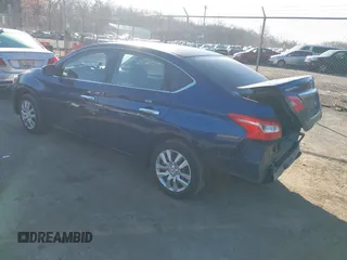 2017 Nissan Sentra S with VIN 3N1AB7AP7HY367176, listed as a IAAI auction lot 41806280 with 101,606 mi miles. Bid and sale history available at carsss.com. Image 3.