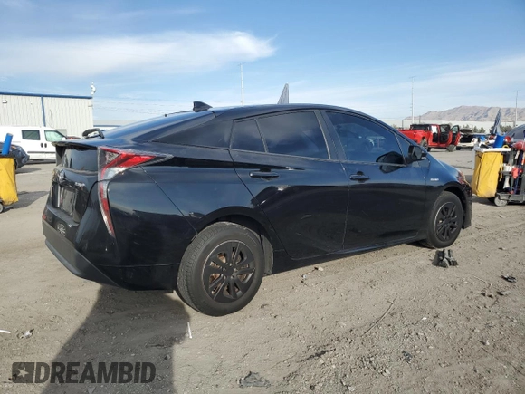 2016 Toyota Prius Two with VIN JTDKBRFUXG3008875, listed as a Copart auction lot 48719405 with 144,342 mi miles and Salvage Title. Bid and sale history available at DreamBid. Image 3.